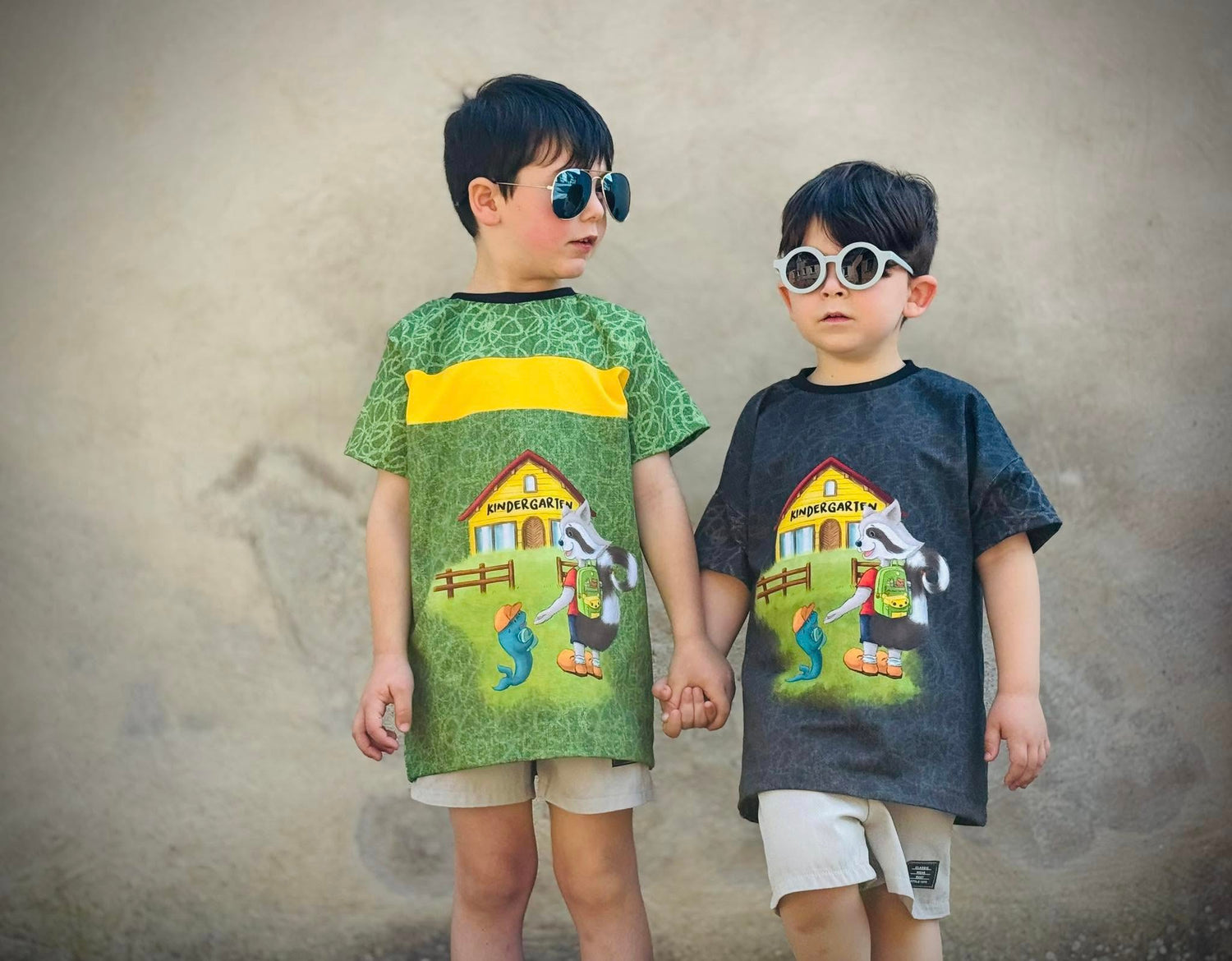 Bio-Sommersweat Kindergarten-Charlie 