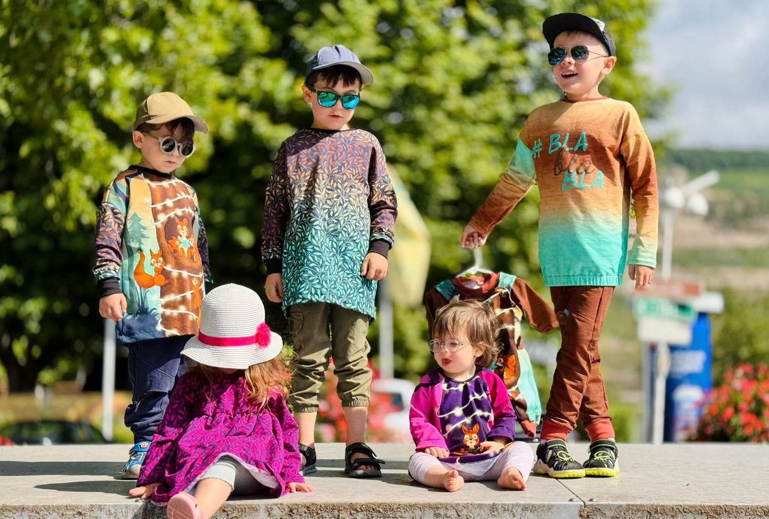 Bio-Sommersweat Eichhörnchenliebe softsummer 