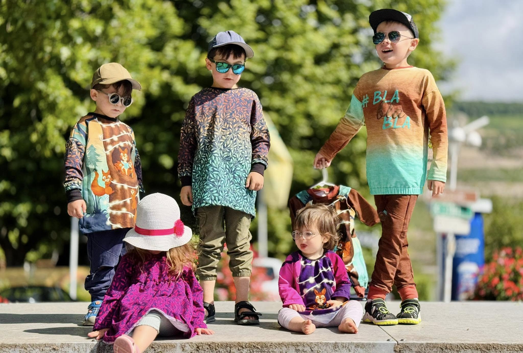 Bio-Sommersweat Eichhörnchenliebe softsummer 