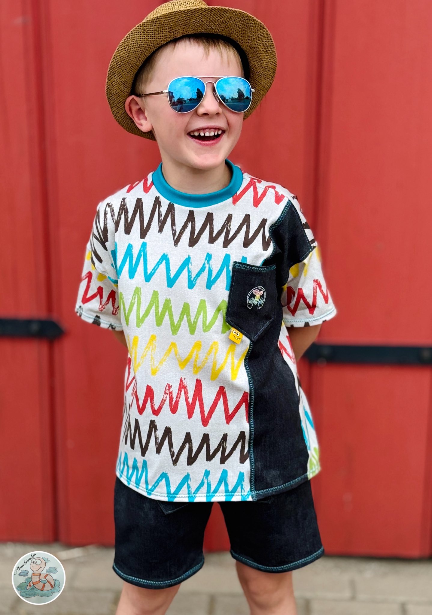 0,5m Bio-Jersey Kindergarten-Charlie 