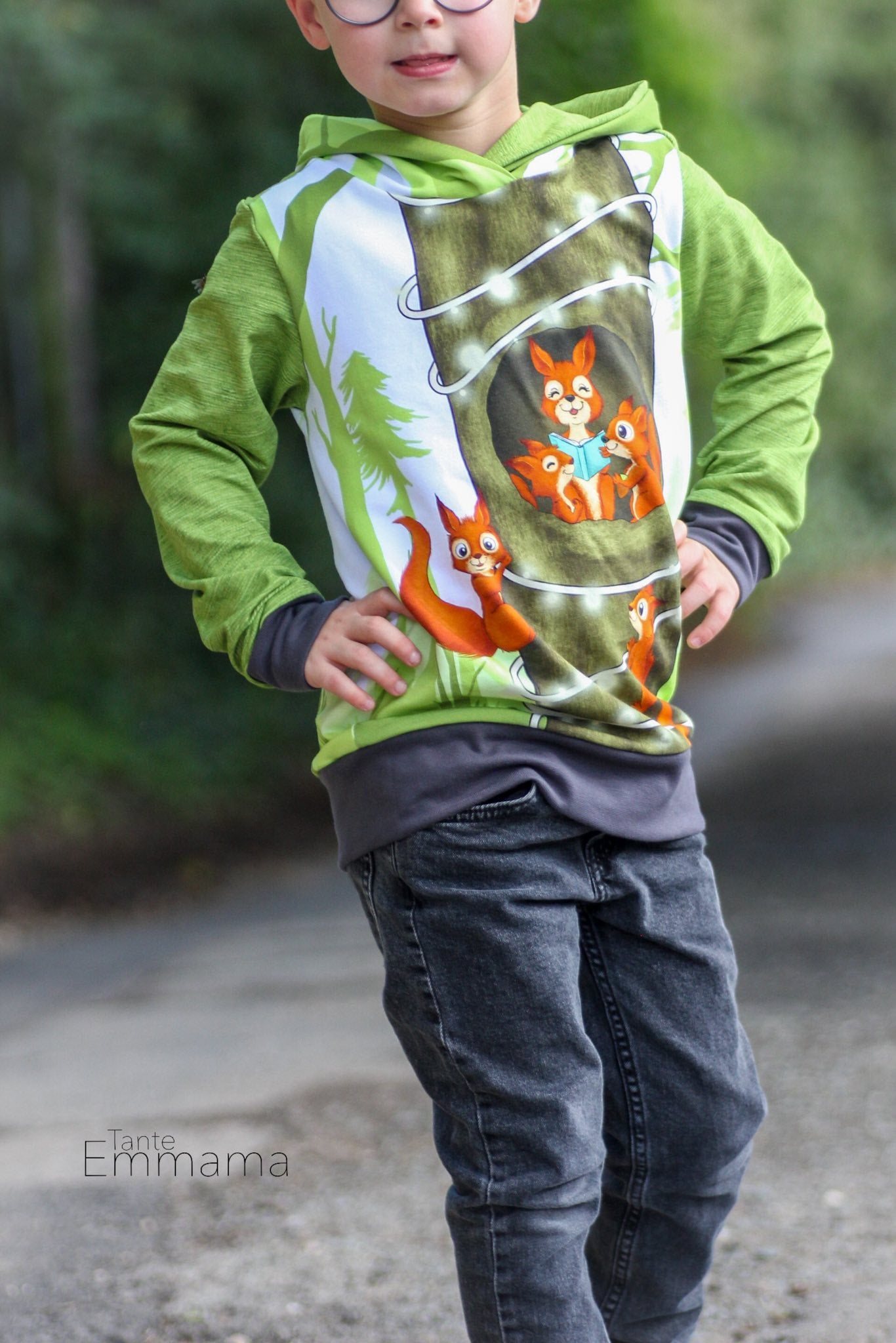 Bio-Sommersweat Eichhörnchenliebe softspring 