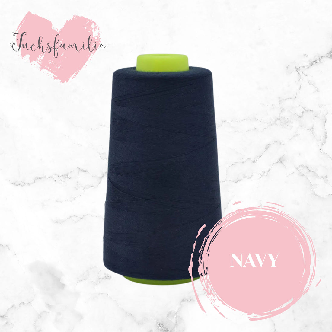 Overlock Garn Navy 980