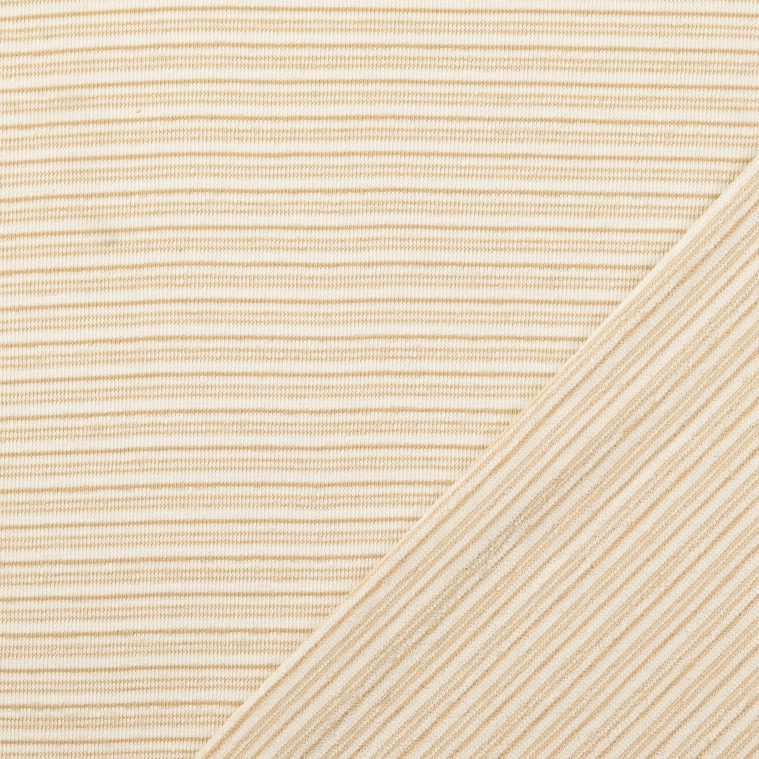 0,5m Vintage Sweat Streifen beige 5005