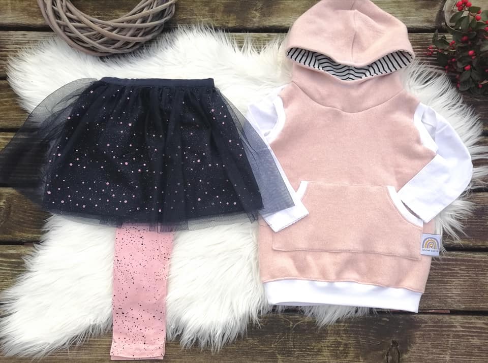 0,5m Bio-Baumwollfleece old rose