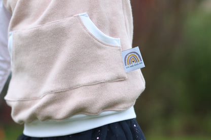 0,5m Bio-Baumwollfleece old rose