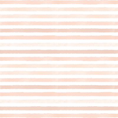 0,5m Bio-Sommersweat Little Fox Aquarellstreifen peach