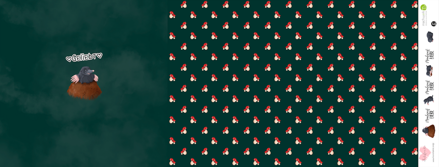 Bio-Jersey MaulwurfLIEBE forest 