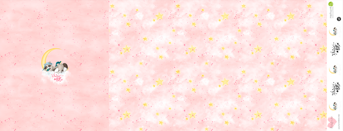 Bio-Jersey Charlie "Dream Big" babyrosa