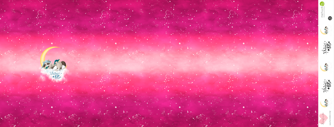 Bio-Jersey Charlie "Dream Big" Verlauf rosa