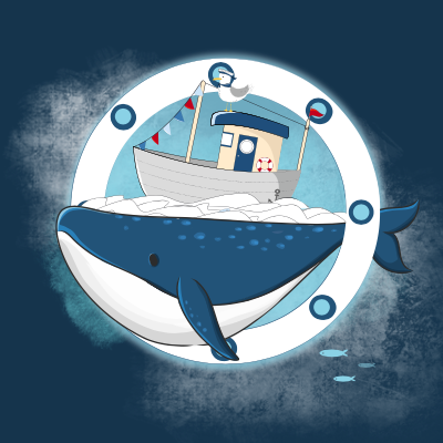 Bio-Jersey Walschiff Wale – Rapport ca. 58cm (+/- 5cm)