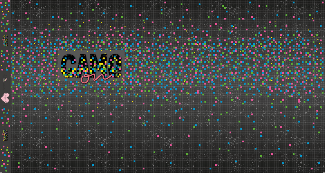 Softshell Game on neonbunt - Rapport ca. 85-90cm lang