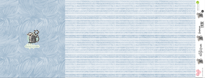 Softshell LemurenLIEBE taubenblau 