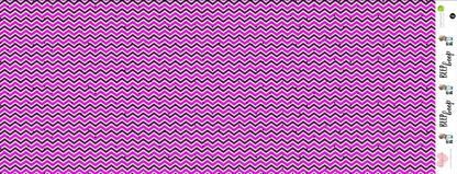 0,5m Bio-Jersey &quot;BEEP beep&quot; Chevron lila 