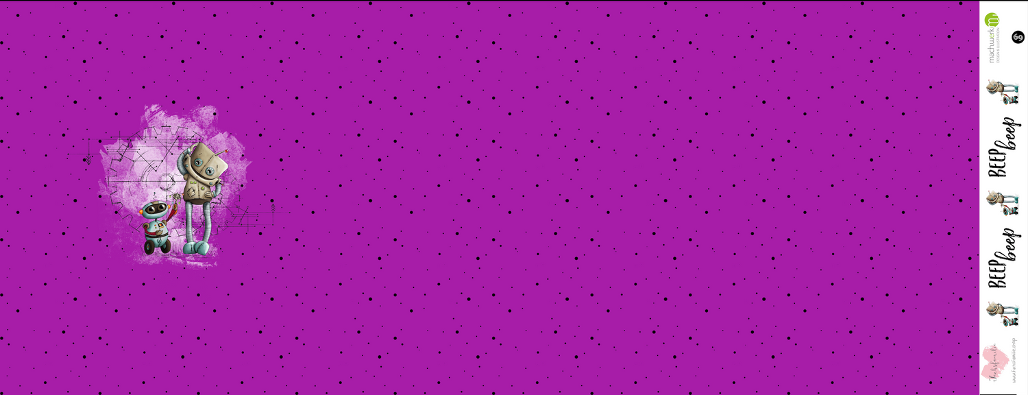 Bio-Jersey &quot;BEEP beep&quot;pink 