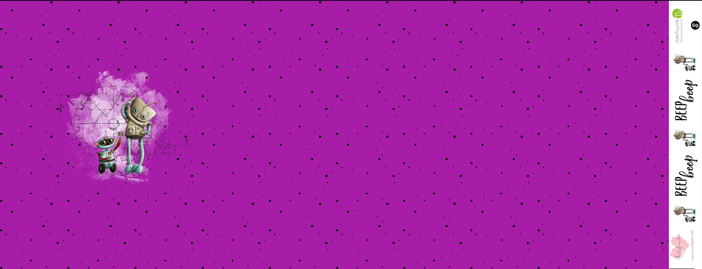 Bio-Jersey &quot;BEEP beep&quot;pink 