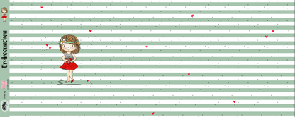 Bio-Jersey Erdbeerinchen – Rapport ca. 58cm (+/- 5cm)