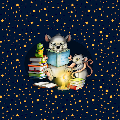 Bio-Jersey Leseratte nightandstars 