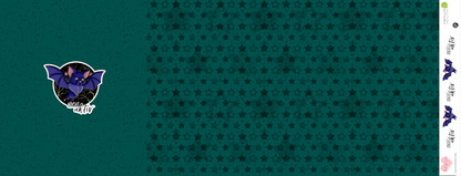 Bio-Jersey Fledermaus nachtaktiv dunkelsmaragd 