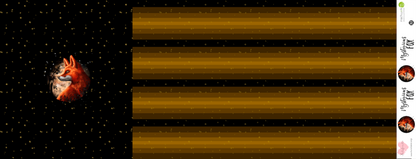 Bio-Jersey Mysterious Fox schwarz-gold 