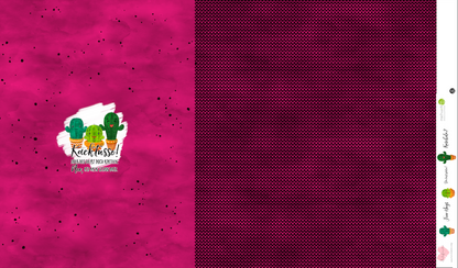 Bio-Jersey Kakteen &quot;Kacktusse&quot; hotpink 