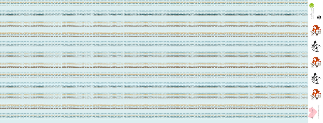 0,5m Bio-Jersey Charlie &quot;Big Hug&quot; Stripes babyblaugrau 