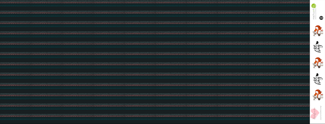 0,5m Bio-Jersey Charlie "Big Hug" Stripes dunkelgrau