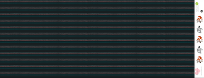 0,5m Bio-Jersey Charlie &quot;Big Hug&quot; Stripes dunkelgrau 