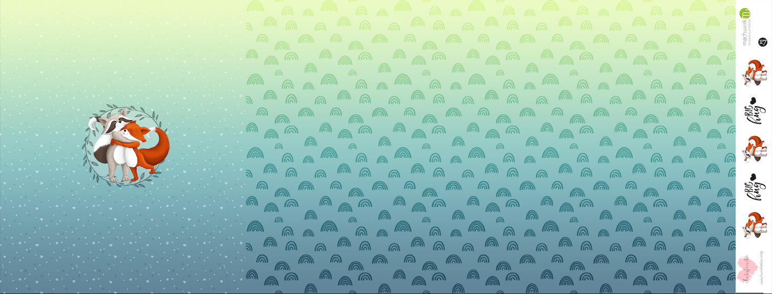 Bio-Jersey Charlie &quot;Big Hug&quot; blaugelb 