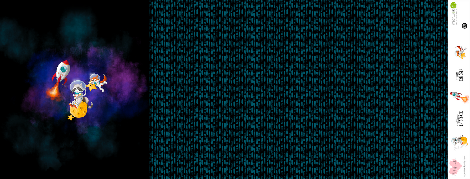 Bio-Jersey Charlie &quot;Little Explorer&quot; schwarzblau 