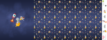 Bio-Jersey Charlie &quot;Little Explorer&quot; Verlauf blau 