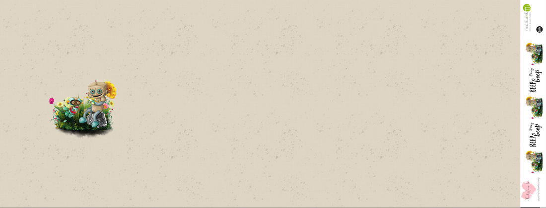 Bio-Jersey Spring Robo beige – Rapport ca. 65cm (+/- 5cm)