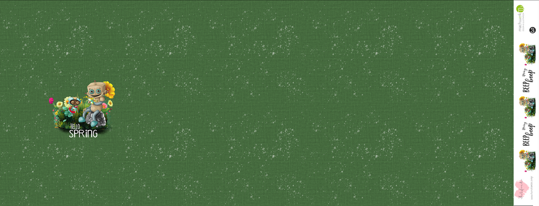 Bio-Jersey Spring Robo grün – Rapport ca. 65cm (+/- 5cm)