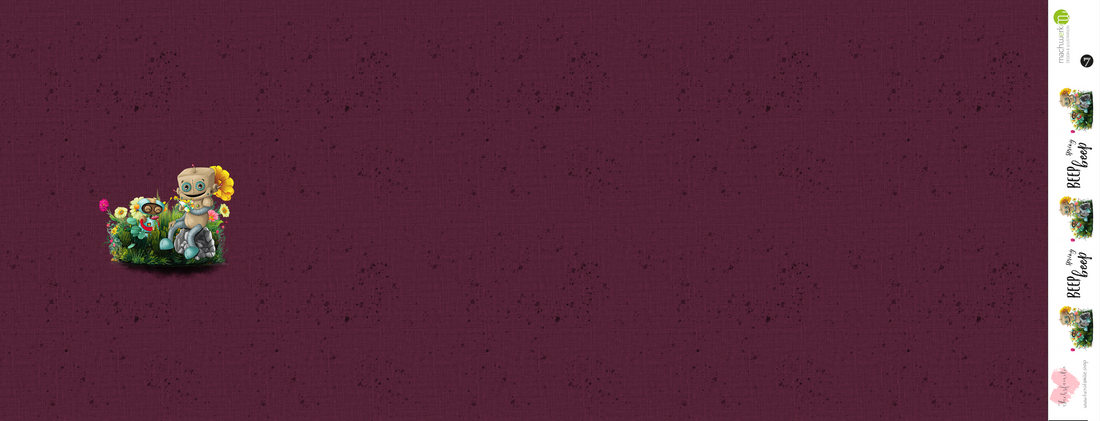 Bio-Jersey Spring Robo rot – Rapport ca. 65cm (+/- 5cm)