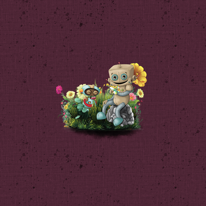 Bio-Jersey Spring Robo rot – Rapport ca. 65cm (+/- 5cm)