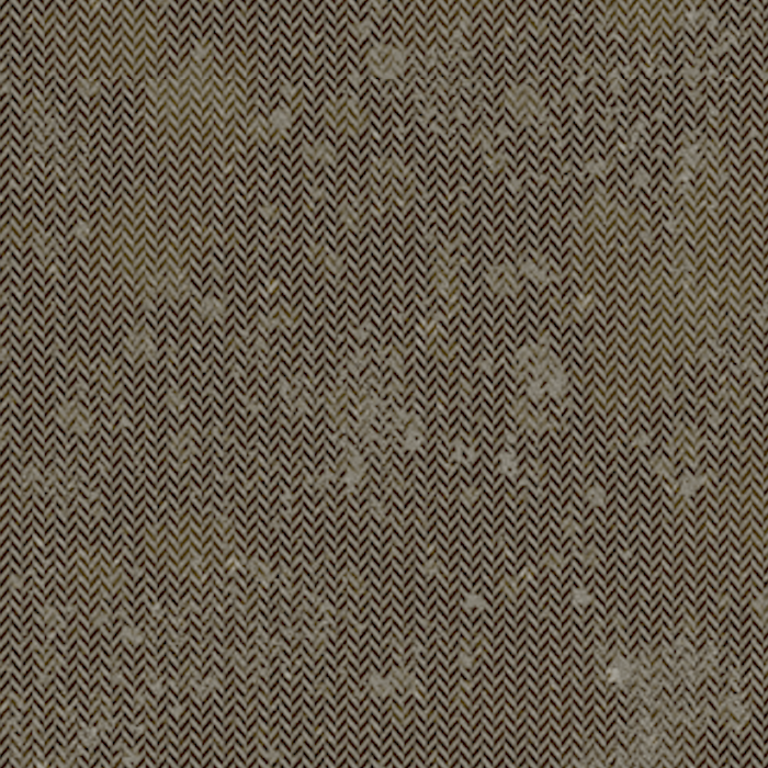 0,5m Bio-Sommersweat Fischgrät Dirty Herringbone coffee