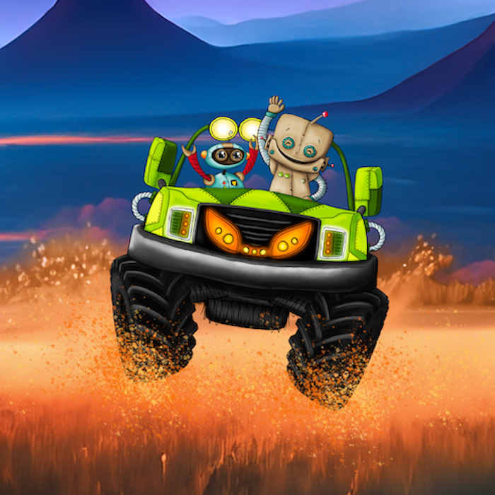 0,5m Bio-Sommersweat BEEP beep WILD RIDE 