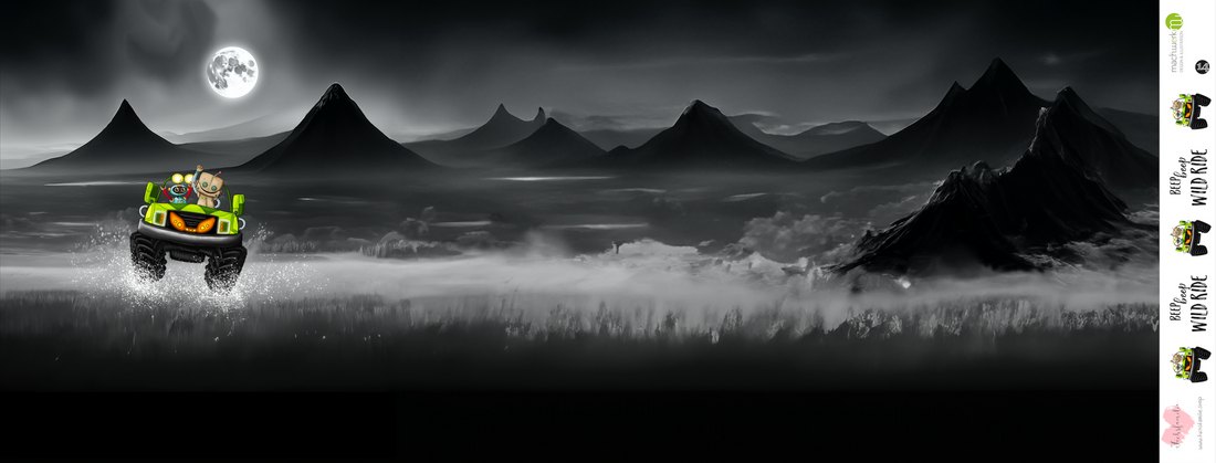 0,5m Bio-Sommersweat BEEP beep WILD RIDE 