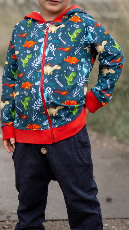 Dinofreunde Zip-Hoodie 
