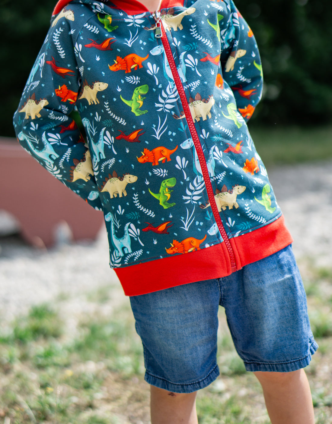 Dinofreunde Zip-Hoodie