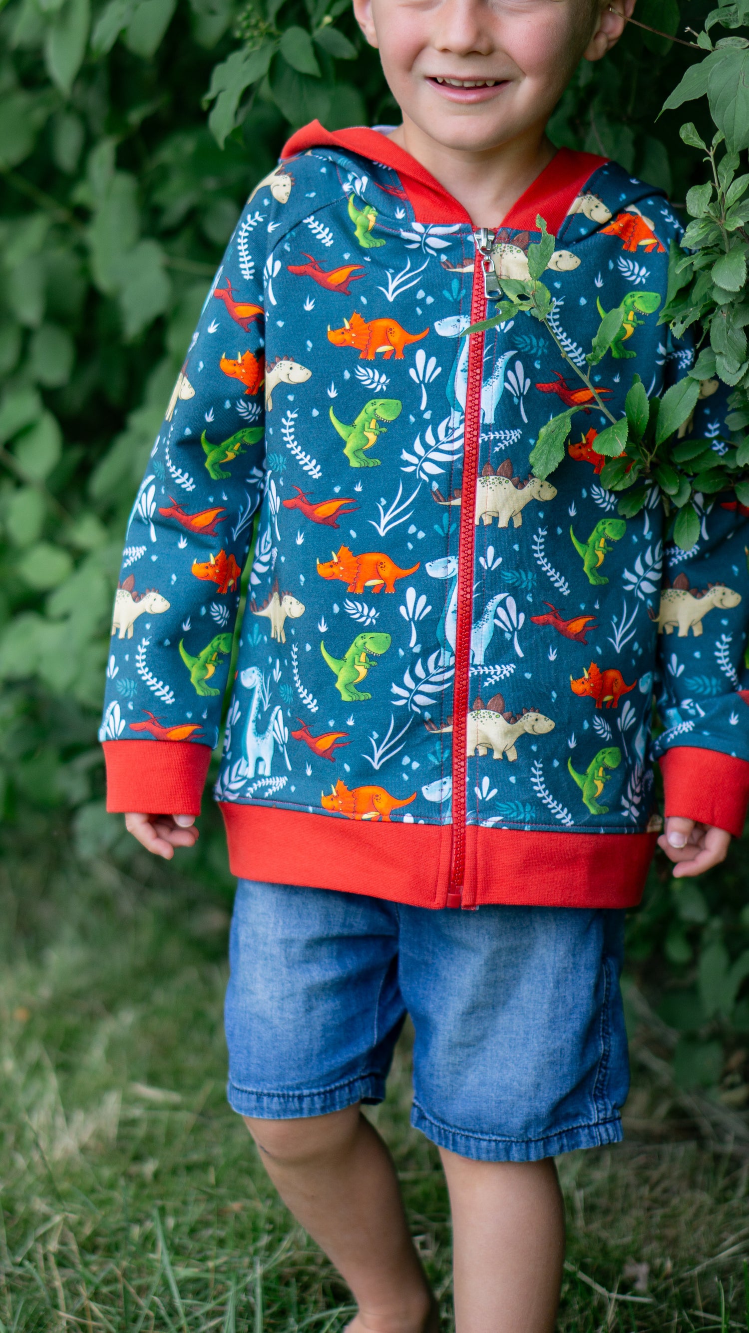 Dinofreunde Zip-Hoodie 