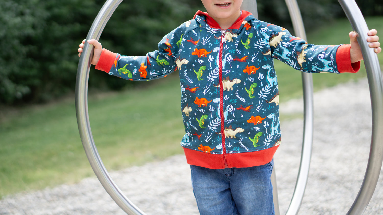 Dinofreunde Zip-Hoodie 