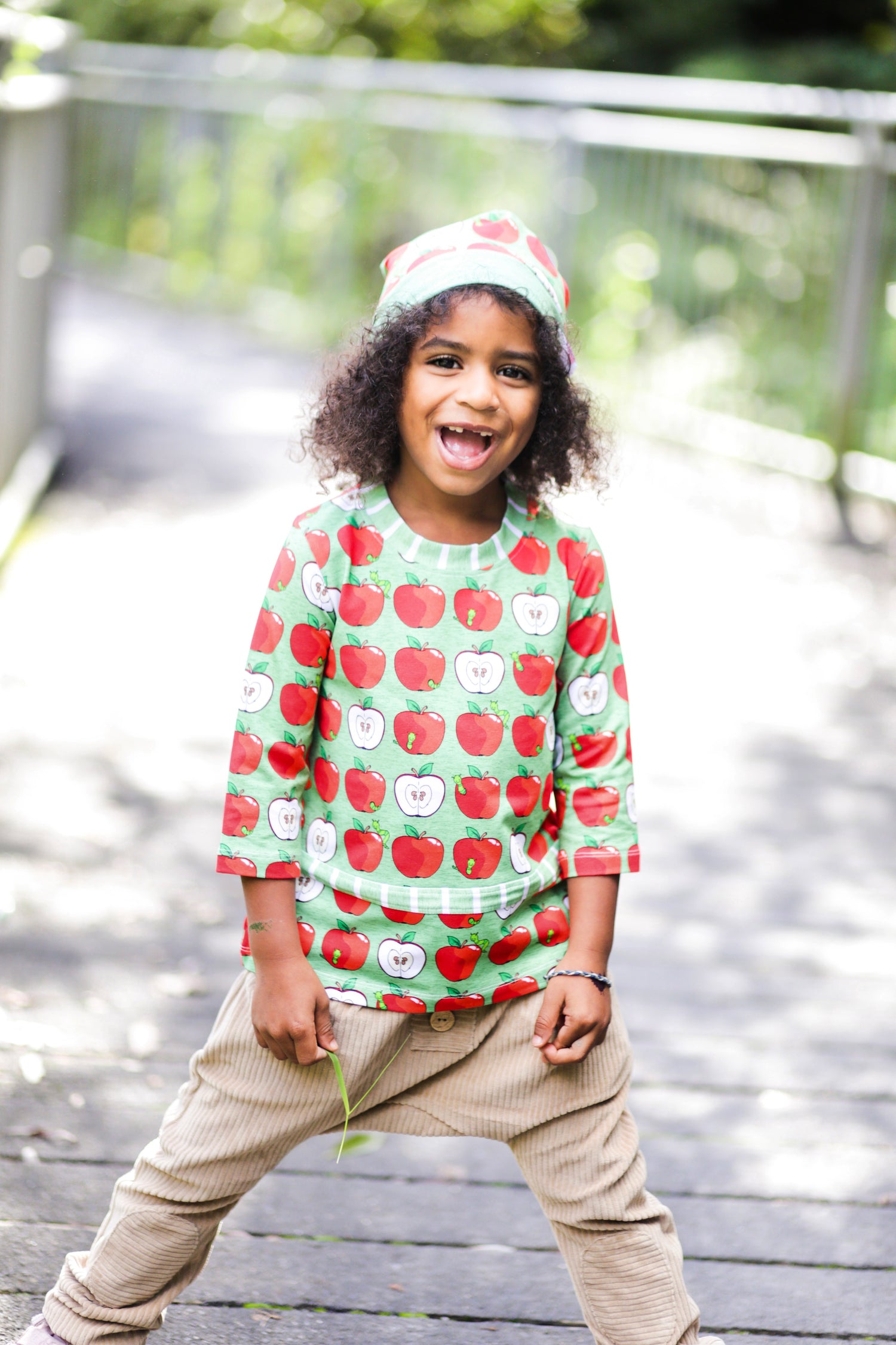 APFELRaupe grün Beanie 