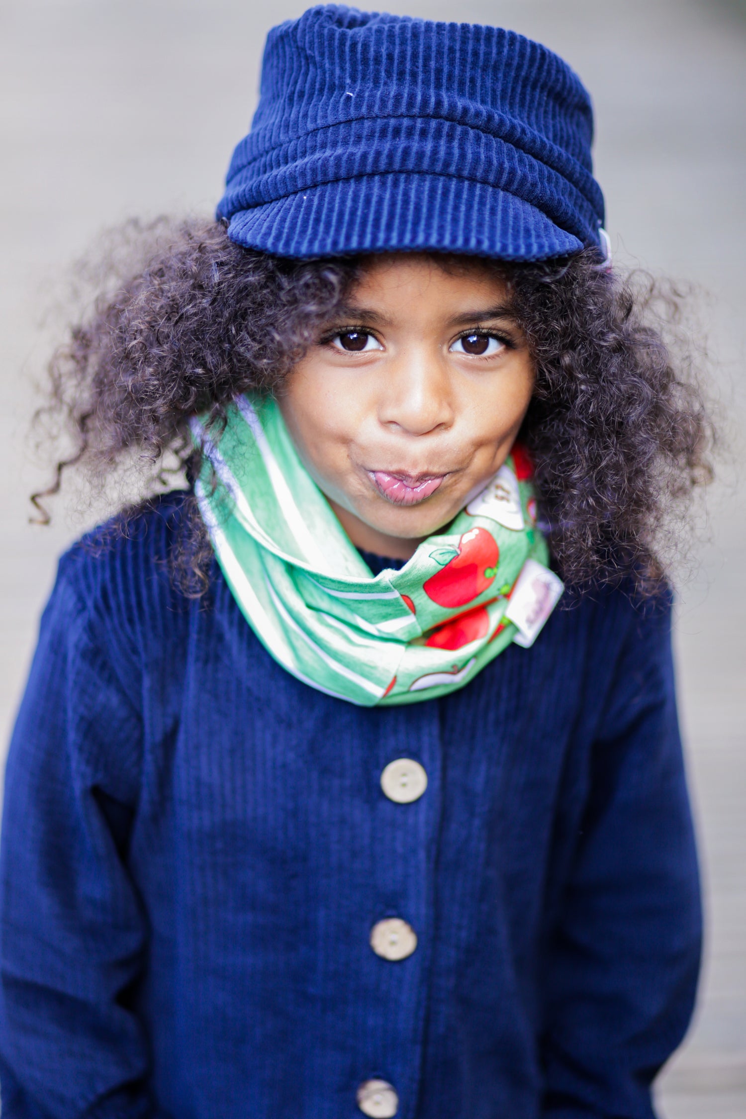 APFELRaupe grün Loop 