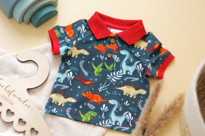 Dinofreunde Polo-Shirt 