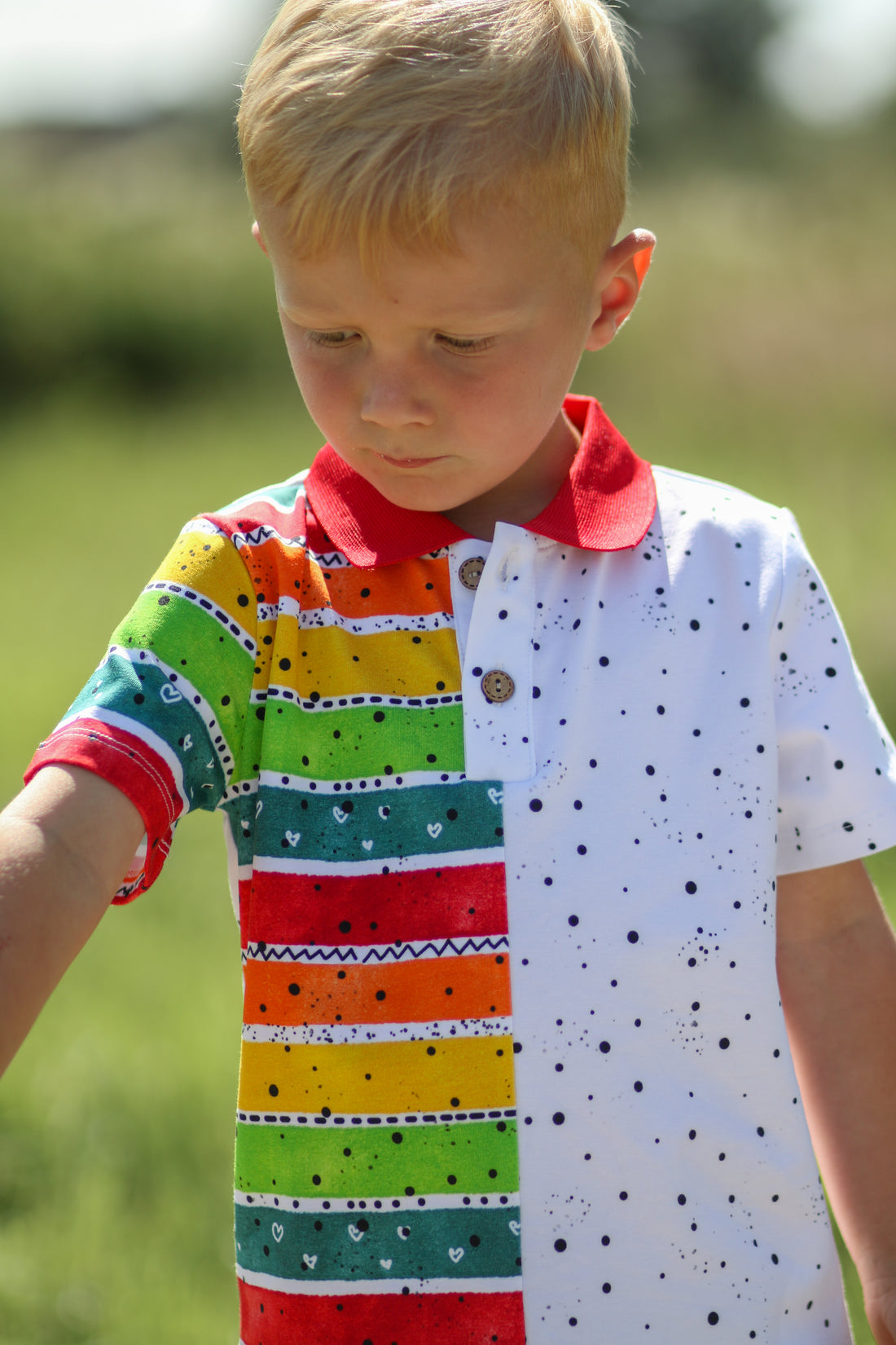 Rainbow Polo-Shirt