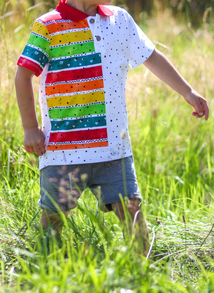 Rainbow Polo-Shirt 