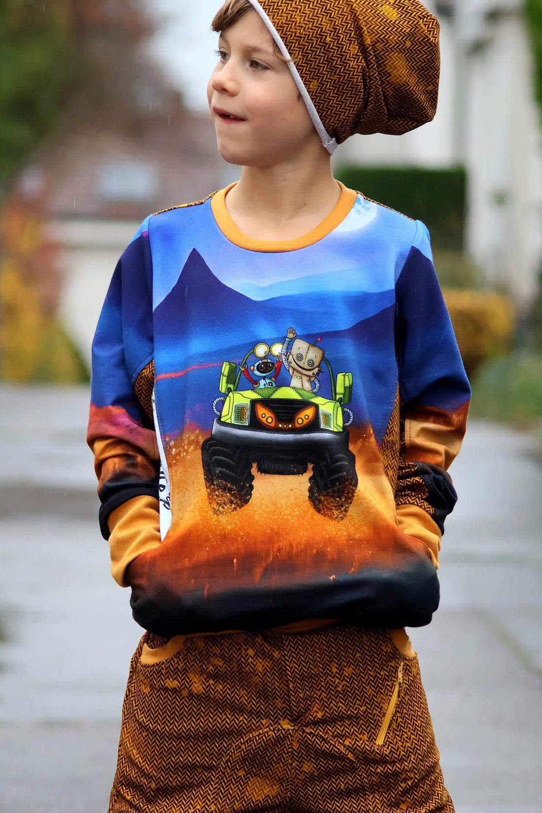 0,5m Bio-Sommersweat BEEP beep WILD RIDE 