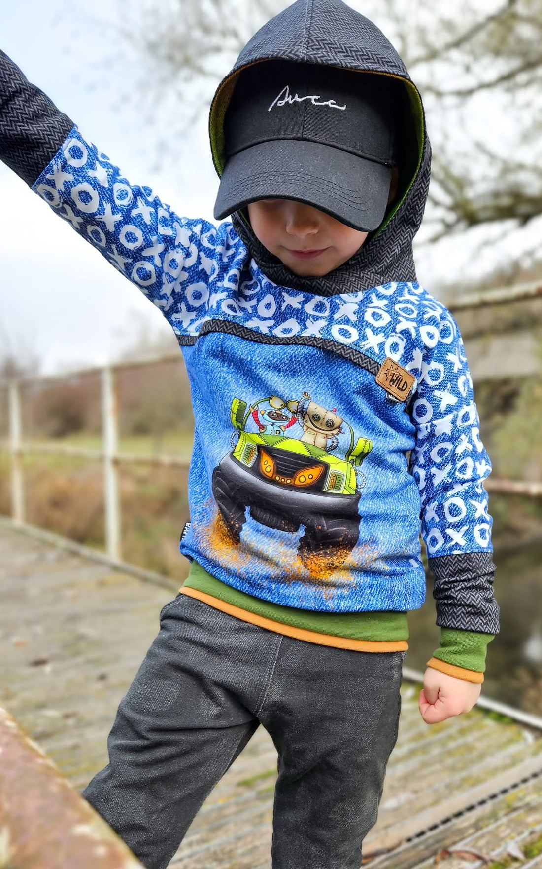 0,5m Bio-Sommersweat BEEP beep WILD RIDE 