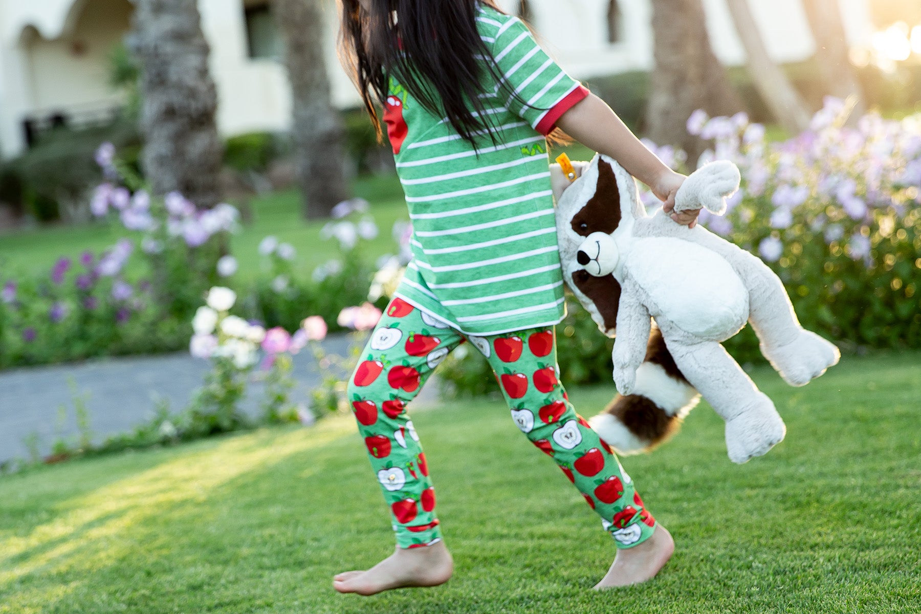 APFELRaupe grün Leggings 