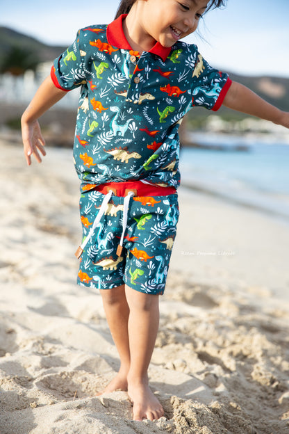 Dinofreunde Polo-Shirt 